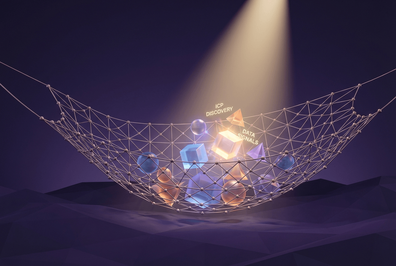 In the early stages, casting a wider net allows real usage data to define your ICP, rather than relying on hypothetical assumptions.